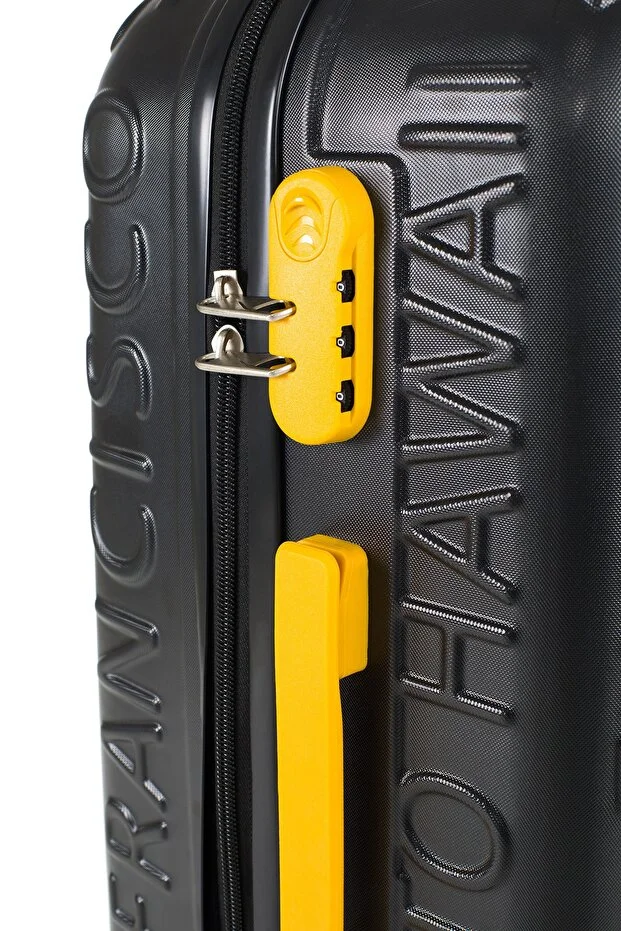 Ekstra Dayanıklı Kabin Ve Orta 2'li Valiz Seti